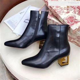 Replica Givenchy Calfskin G Mid Heel Short Boots BlackGold 2019 2 9102330 [fab 64260 191025] 13800 : Purse Valley,Designer Replica Handbags,Premium Replica Handbags at PurseValley