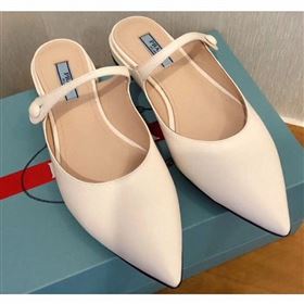 Replica Prada Heel 15cm Strap with Button Mules Leather White 2019 modeng 9061323 [ebs 47414 190630] 10500 : Purse Valley,Designer Replica Handbags,Premium Replica Handbags at PurseValley
