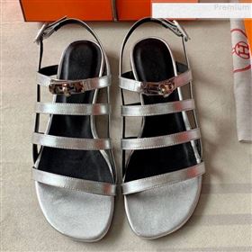Replica Hermes Kelly Calfskin Flat Sandals Silver 2019 DLY 9080812 [fab 61197 190813] 11000 : Purse Valley,Designer Replica Handbags,Premium Replica Handbags at PurseValley