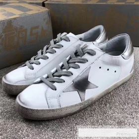 Replica Golden Goose GGDB Calfskin Leather Star Sneaker WhiteGreySilverTail For Women and Men 2081 9062875 [fab 58953 190629] 8800 : Purse Valley,Designer Replica Handbags,Premium Replica Hand
