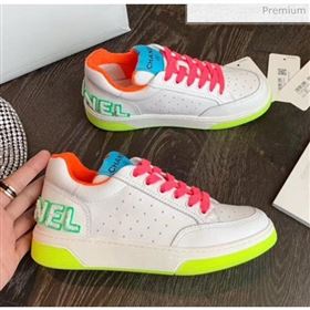 Replica Chanel Multicolor Calfskin Leather Sneaker G35934 WhiteBlueOrange 2020 MD 20032629 [fab 68932 200404] 11400 : Purse Valley,Designer Replica Handbags,Premium Replica Handbags at PurseVa
