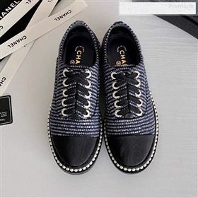 Replica Chanel Pearl Fabric Sneakers Navy Blue 2020 SS 9123130 [fab 67230 191231] 13900 : Purse Valley,Designer Replica Handbags,Premium Replica Handbags at PurseValley