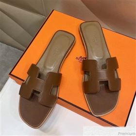Replica Hermes Oran H Slide Flat Sandals Taupe KER 9031362 [fab 53473 190417] 14800 : Purse Valley,Designer Replica Handbags,Premium Replica Handbags at PurseValley