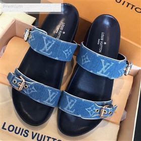 Replica Louis Vuitton Bom Dia Denim Monogram Flat Sandals 1A4WJK Blue 2019 CSBL 9070440 [fab 59269 190706] 10700 : Purse Valley,Designer Replica Handbags,Premium Replica Handbags at PurseValle