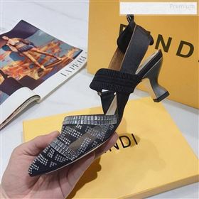 Replica Fendi Colibrì Crystal Mesh Mid Heel Slingback Pumps BlackSilver 2020 DLY 9122618 [fab 67030 191231] 10800 : Purse Valley,Designer Replica Handbags,Premium Replica Handbags at Purs