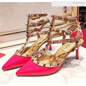 Replica Valentino Patent Calfskin Rockstud Ankle Strap With 65cm Heel Rosy 3015 20041524 [fab 69802 200418] 10200 : Purse Valley,Designer Replica Handbags,Premium Replica Handbags at PurseVall