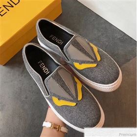 Replica Fendi Flat Bag Bugs Eyes Cashmere Loafers Dark Grey 2019 EM 9031915 [fab 53674 190417] 8700 : Purse Valley,Designer Replica Handbags,Premium Replica Handbags at PurseValley
