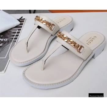 Replica Gucci Heel 25cm Thong Slide Sandals White with Chain 2020 modeng 20113006 [76979 eb] 6800 : Purse Valley,Designer Replica Handbags,Premium Replica Handbags at PurseValley