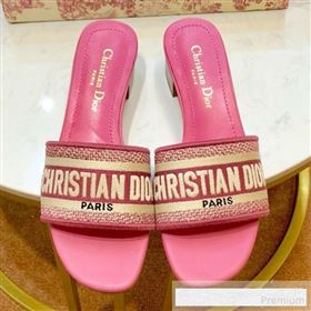 Replica Dior Dway Embroidered Cotton Heel Mule Slide Sandals Pink 2019 SIYA 9061258 [fab 57978 190615] 10000 : Purse Valley,Designer Replica Handbags,Premium Replica Handbags at PurseValley
