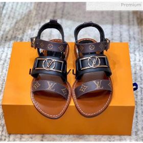 Replica Louis Vuitton ACADEMY Sandals in Calfskin amp; Monogram Canvas Black 2020 SY 20032633 [fab 68945 200404] 11700 : Purse Valley,Designer Replica Handbags,Premium Replica Handbags at Purs
